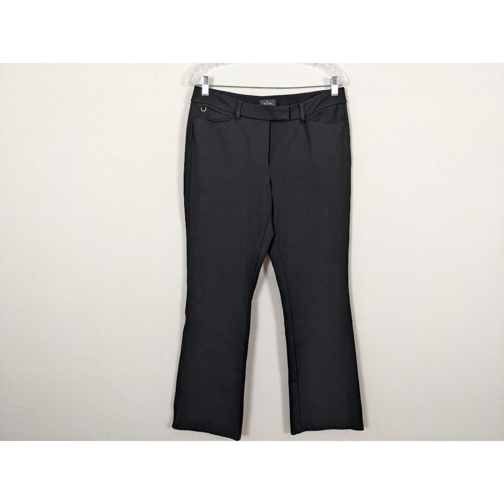 White House Black Market The slim Boot black pants size 8 - Picture 1 of 8